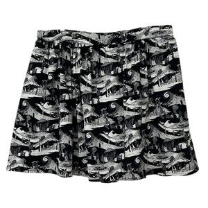 Disney Jack Skellington The Nightmare Before Christmas Pleated Skirt (2XL)